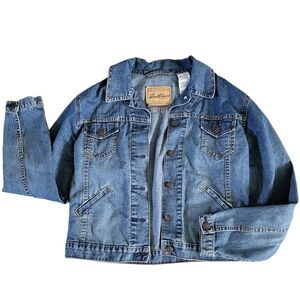 Levis Trucker Jean Jacket Womens S 4 6 Rodeo‎ Western Denim Cowgirl Farm …